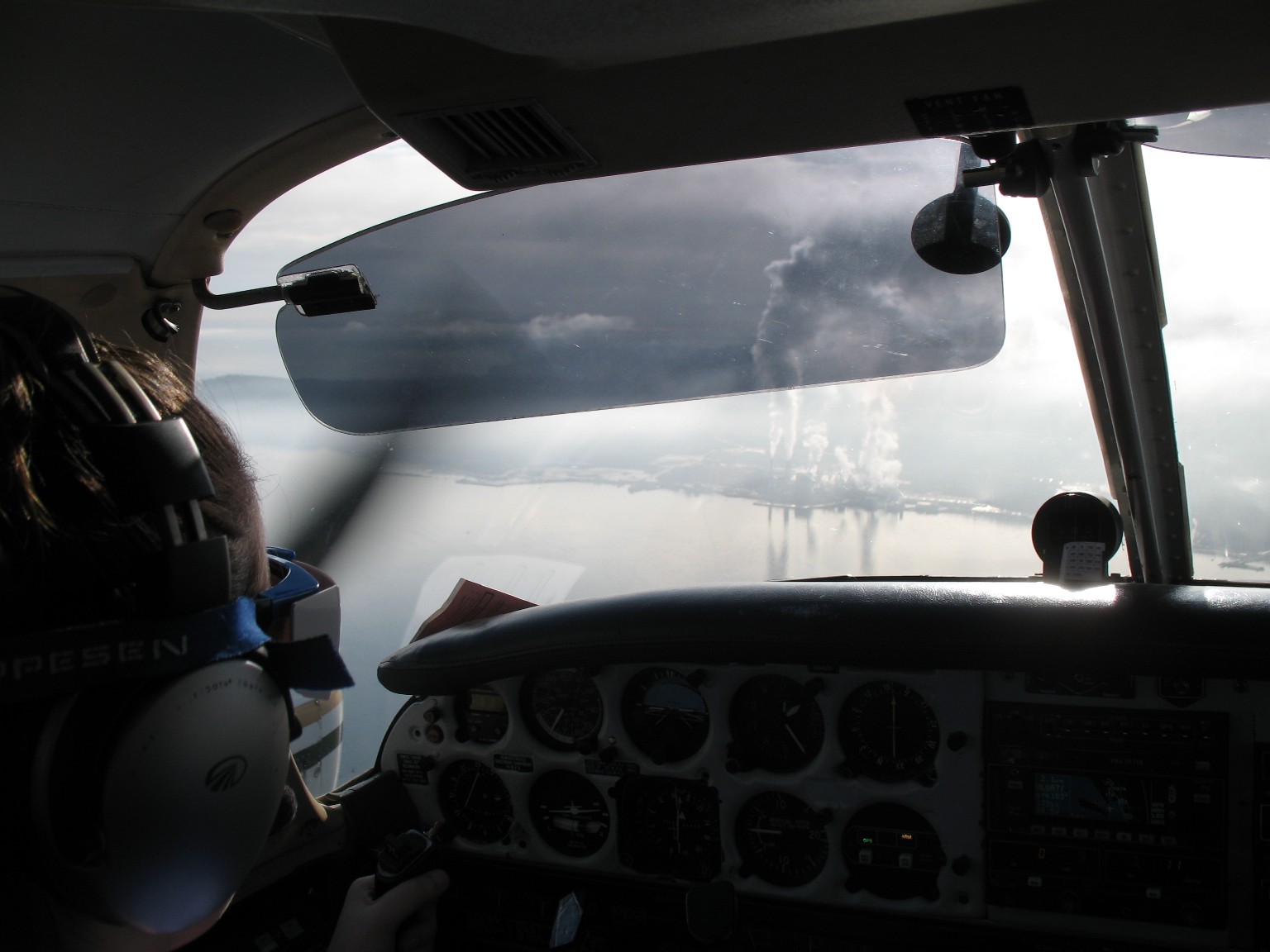IFR Training.  Naomi Jones.  Langley Flying School.